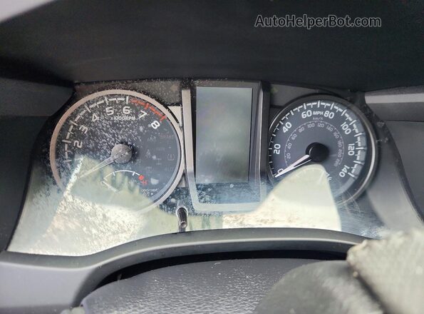 3TMCZ5AN7PM549678 2023 TOYOTA TACOMA Charcoal ხელსაწყოთა პანელის ხედი