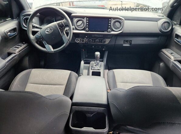 3TMCZ5AN7PM549678 2023 TOYOTA TACOMA Charcoal წინა პანელის ხედი
