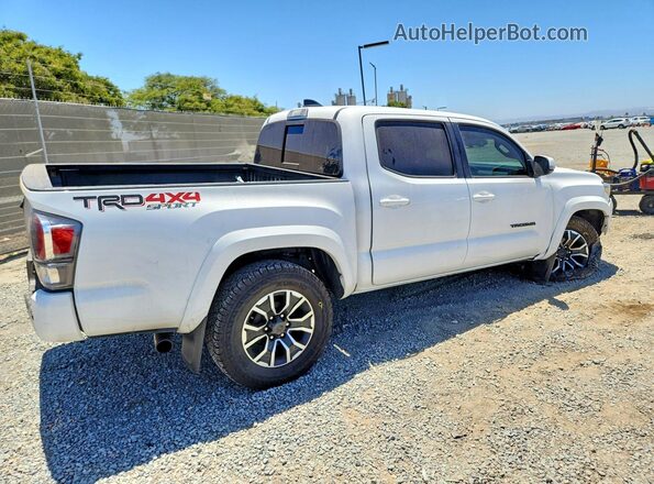 3TMCZ5AN7PM646167 2023 TOYOTA TACOMA Белый Задняя правая четверть