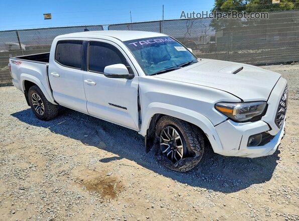 3TMCZ5AN7PM646167 2023 TOYOTA TACOMA Белый Передняя правая четверть