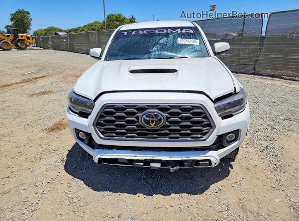 3TMCZ5AN7PM646167 2023 TOYOTA TACOMA Белый Вид спереди