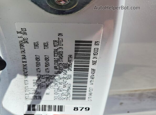 3TMCZ5AN7PM646167 2023 TOYOTA TACOMA Белый Вид подкапотного пространства