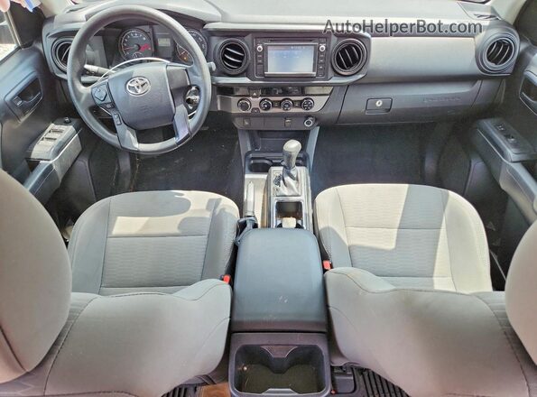 3TMCZ5AN8HM086676 2017 TOYOTA TACOMA Red Vista del salpicadero