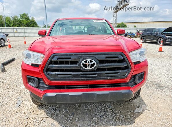 3TMCZ5AN8HM086676 2017 TOYOTA TACOMA Red Vista frontal