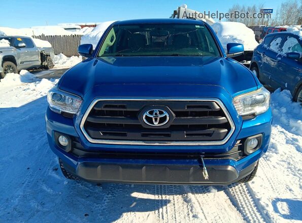 3TMCZ5AN8HM115318 2017 TOYOTA TACOMA Blue Front view