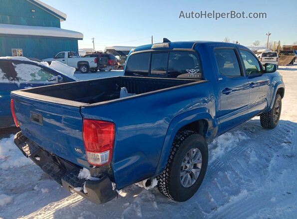 3TMCZ5AN8HM115318 2017 TOYOTA TACOMA Blue Rear right