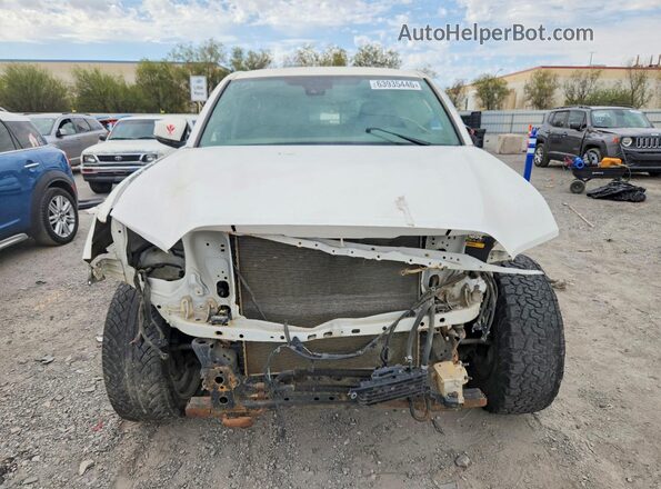 3TMCZ5AN8JM164010 2018 TOYOTA TACOMA White Դիմացի տեսք
