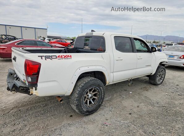 3TMCZ5AN8JM164010 2018 TOYOTA TACOMA White Հետևի աջ