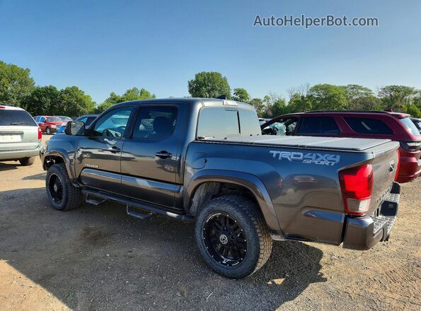 3TMCZ5AN8KM197235 2019 TOYOTA TACOMA Gray Rear left