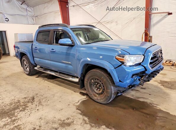 3TMCZ5AN8KM203731 2019 TOYOTA TACOMA Blue Front right