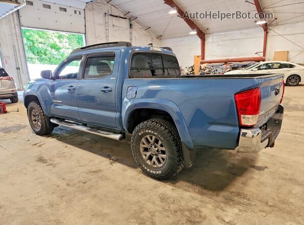 3TMCZ5AN8KM203731 2019 TOYOTA TACOMA Blue Rear left