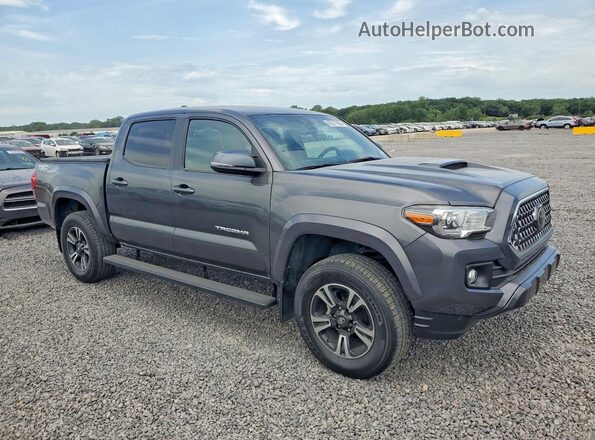 3TMCZ5AN8KM208489 2019 TOYOTA TACOMA Серый Передняя правая четверть