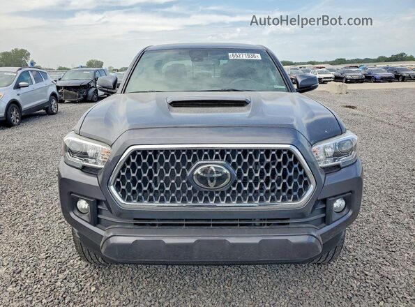 3TMCZ5AN8KM208489 2019 TOYOTA TACOMA Серый Вид спереди