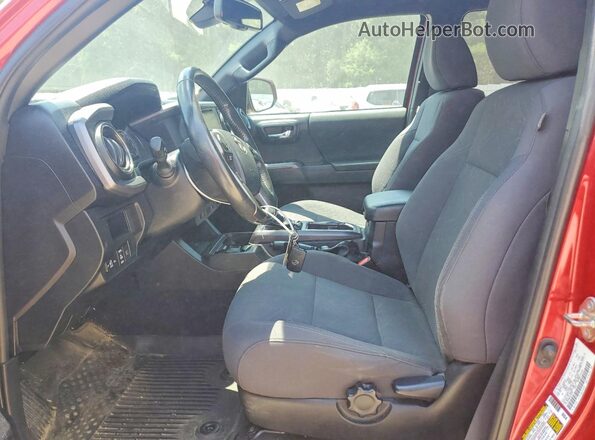 3TMCZ5AN8KM239757 2019 TOYOTA TACOMA Red Սալոնի դիմացի տեսք