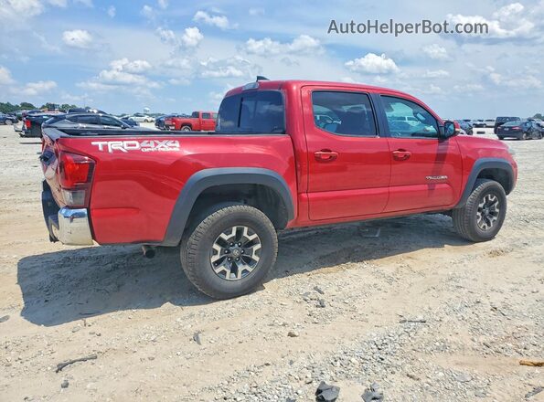 3TMCZ5AN8KM239757 2019 TOYOTA TACOMA Red Հետևի աջ