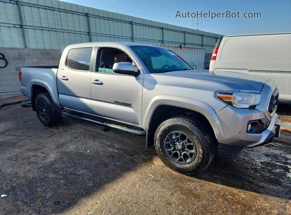 3TMCZ5AN8LM323255 2020 TOYOTA TACOMA Silver წინა მარჯვენა