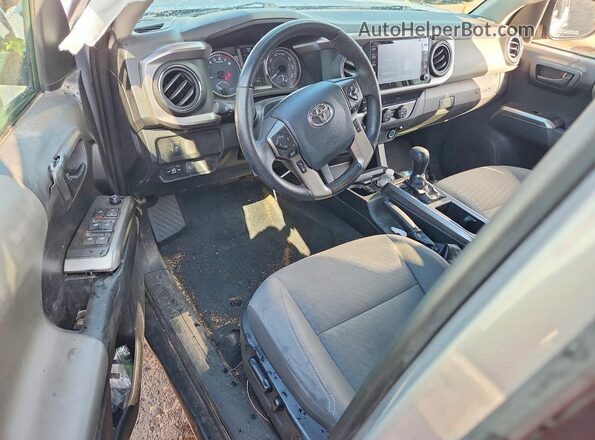 3TMCZ5AN8LM323255 2020 TOYOTA TACOMA Silver წინა პანელის ხედი