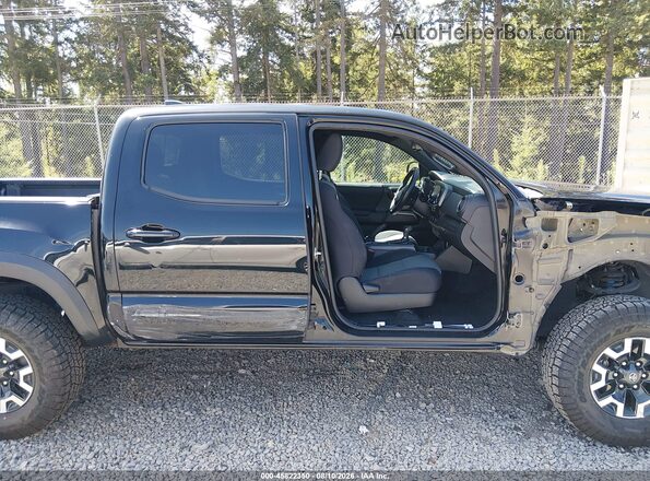 3TMCZ5AN8MM377561 2021 TOYOTA TACOMA Black Widok z przodu