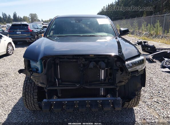 3TMCZ5AN8MM377561 2021 TOYOTA TACOMA Black Widok wnętrza z tyłu