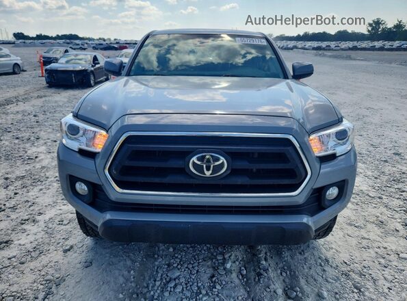 3TMCZ5AN8MM416231 2021 TOYOTA TACOMA Gray Vista frontal