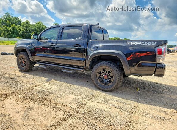 3TMCZ5AN8MM447057 2021 TOYOTA TACOMA Black Rear left