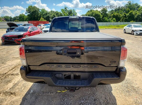 3TMCZ5AN8MM447057 2021 TOYOTA TACOMA Black Rear view