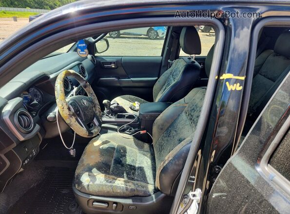 3TMCZ5AN8MM447057 2021 TOYOTA TACOMA Black Engine compartment view