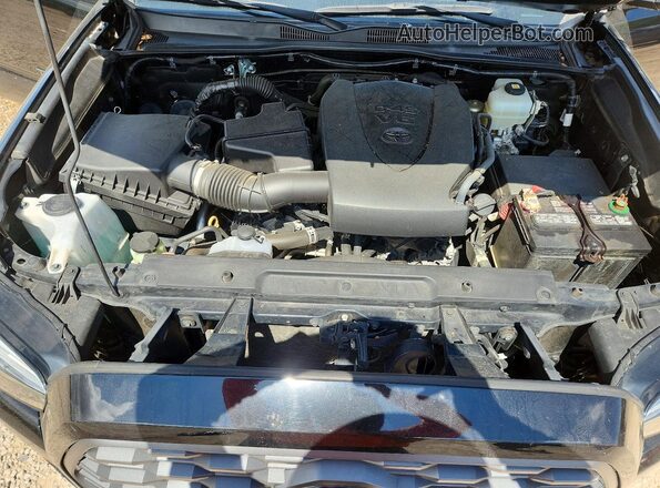 3TMCZ5AN8MM447057 2021 TOYOTA TACOMA Black Rear interior view