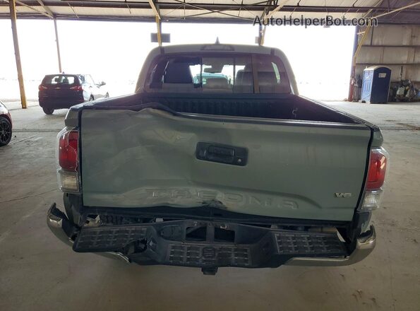 3TMCZ5AN8NM472963 2022 TOYOTA TACOMA Green Вид ззаду