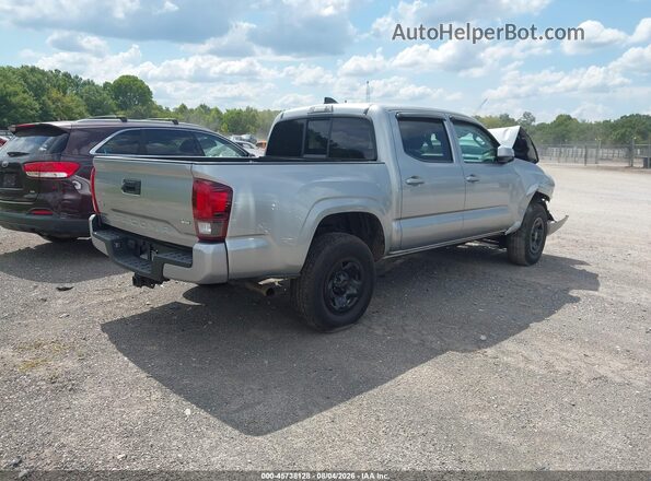 3TMCZ5AN8NM504410 2022 TOYOTA TACOMA Серебряный Задняя правая четверть