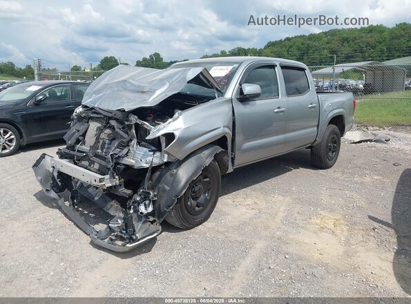 3TMCZ5AN8NM504410 2022 TOYOTA TACOMA Серебряный Передняя левая четверть