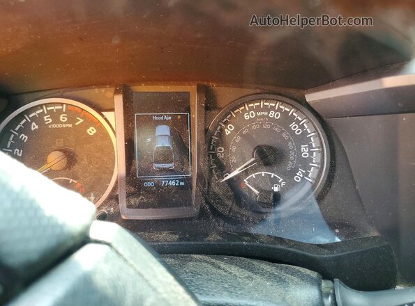 3TMCZ5AN8PM610293 2023 TOYOTA TACOMA Silver Instrument cluster view