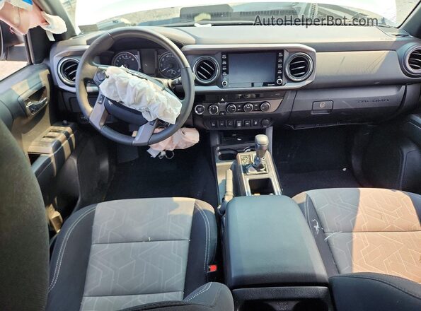 3TMCZ5AN8PM629801 2023 TOYOTA TACOMA White Dashboard view