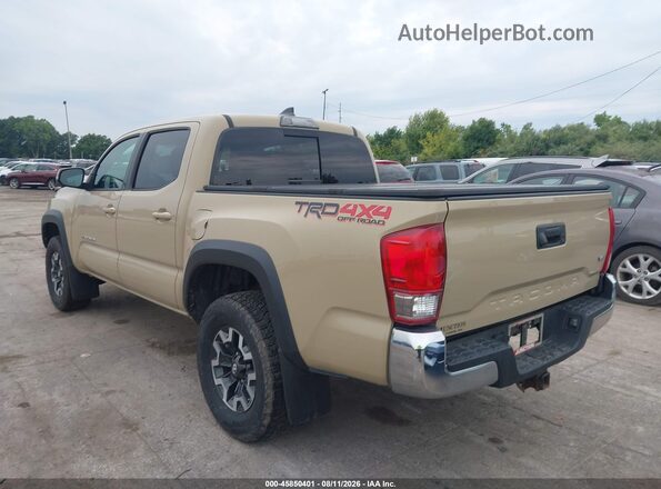 3TMCZ5AN9HM089702 2017 TOYOTA TACOMA Tan უკანა მარცხენა