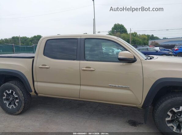 3TMCZ5AN9HM089702 2017 TOYOTA TACOMA Tan უკანა სალონის ხედი