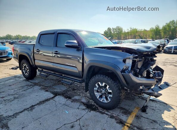 3TMCZ5AN9HM116414 2017 TOYOTA TACOMA Gray Front right