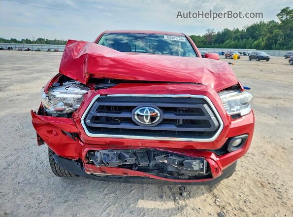 3TMCZ5AN9MM429182 2021 TOYOTA TACOMA Красный Вид спереди