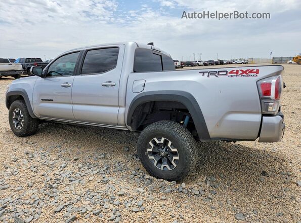 3TMCZ5AN9MM441543 2021 TOYOTA TACOMA Silver Rear left