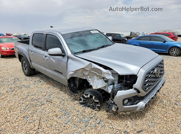 3TMCZ5AN9MM441543 2021 TOYOTA TACOMA Silver Front right