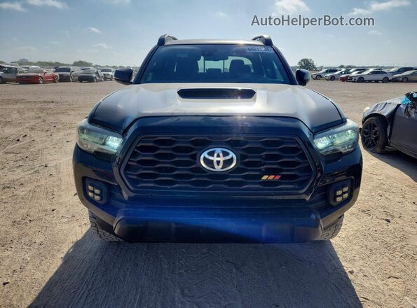3TMCZ5AN9PM587459 2023 TOYOTA TACOMA Черный Вид сзади