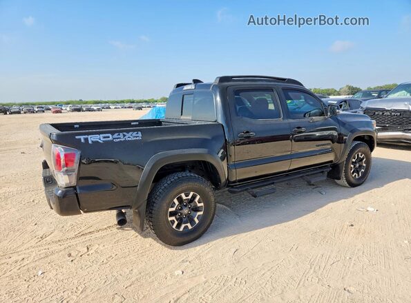 3TMCZ5AN9PM587459 2023 TOYOTA TACOMA Черный Передняя правая четверть