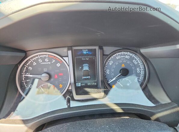 3TMCZ5AN9PM607855 2023 TOYOTA TACOMA Gray ხელსაწყოთა პანელის ხედი