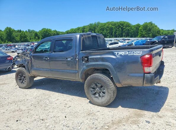 3TMCZ5ANXHM054960 2017 TOYOTA TACOMA Gray Rear left