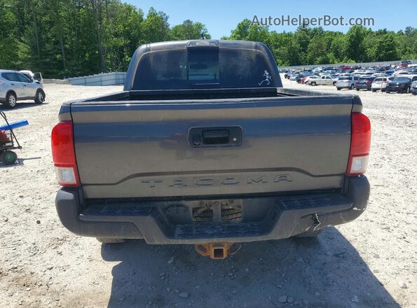 3TMCZ5ANXHM054960 2017 TOYOTA TACOMA Gray Rear view