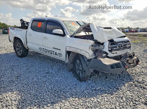 3TMCZ5ANXHM084282 2017 TOYOTA TACOMA Белый Передняя правая четверть