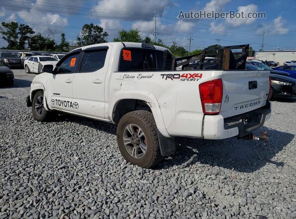 3TMCZ5ANXHM084282 2017 TOYOTA TACOMA Белый Задняя левая четверть