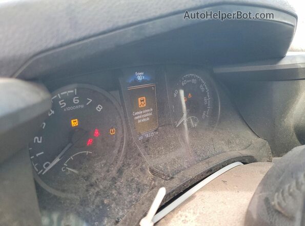 3TMCZ5ANXHM084282 2017 TOYOTA TACOMA Белый Вид щитка приборов