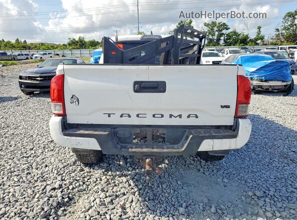3TMCZ5ANXHM084282 2017 TOYOTA TACOMA Белый Вид сзади