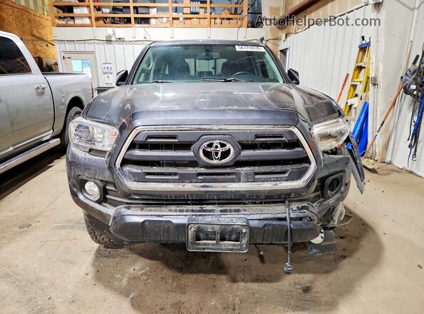 3TMCZ5ANXHM085965 2017 TOYOTA TACOMA Gray წინა ხედი