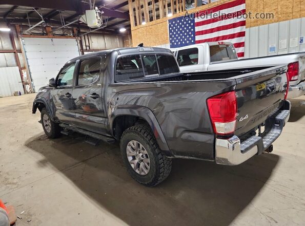 3TMCZ5ANXHM085965 2017 TOYOTA TACOMA Gray უკანა მარცხენა